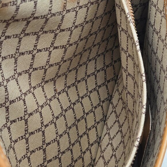 Céline  Macadam Triompe Leather Pochette - Picture 16 of 17